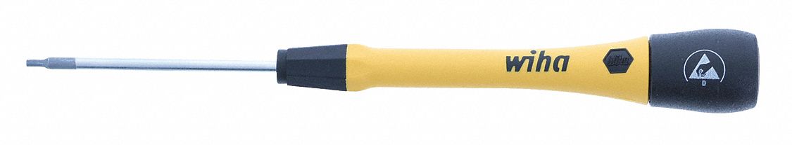 ESDPrecScrDrv Hex 1.5mm Black Round