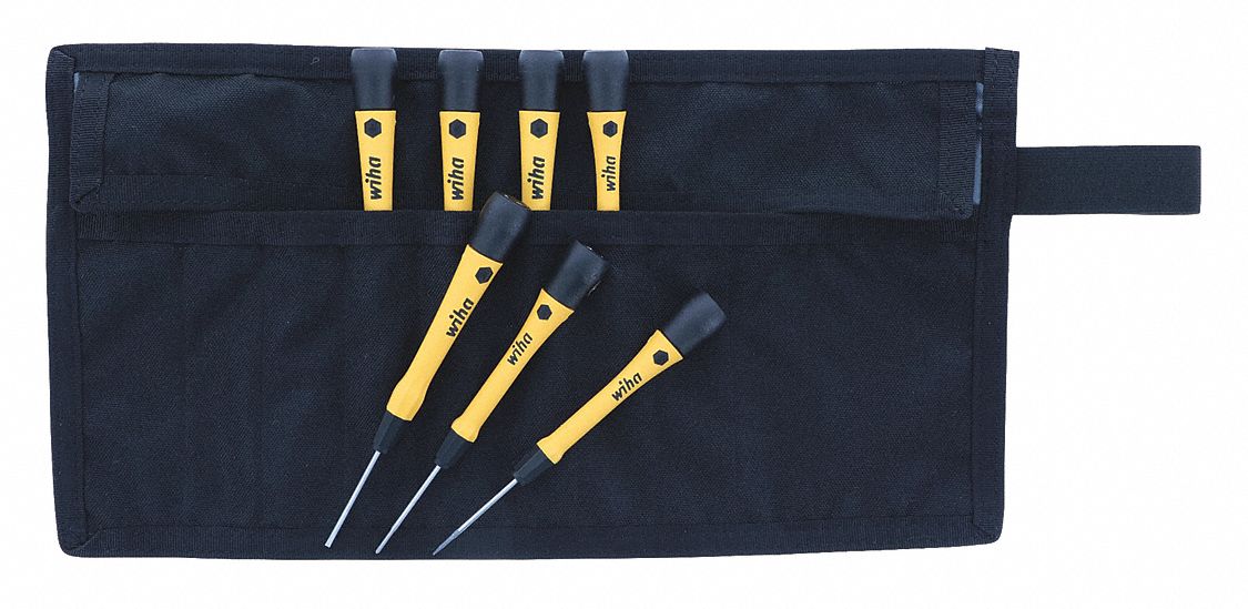ESDSafePrecisionScrwdrvrSet Metric 7pcs