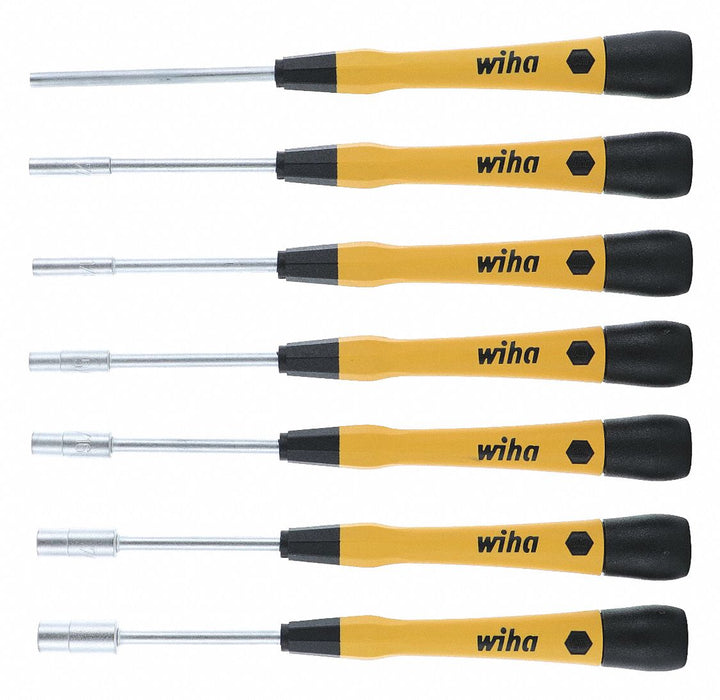 Solid Shank Precision Nut Driver Set