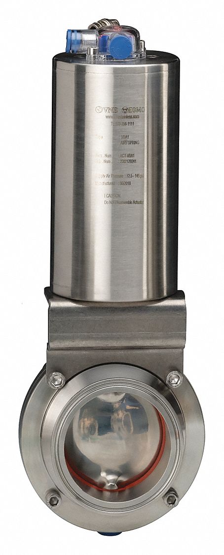 Pneumatic Butterfly Valve Pipe Size 3 