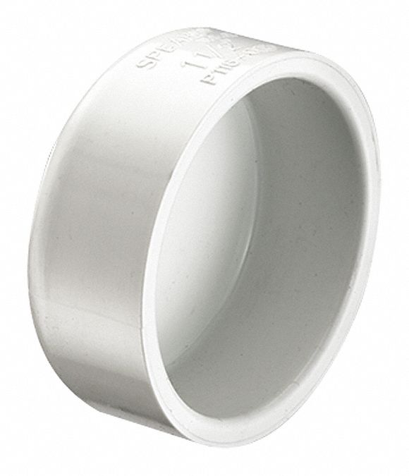 Cap Schedule DWV 4 in Socket White
