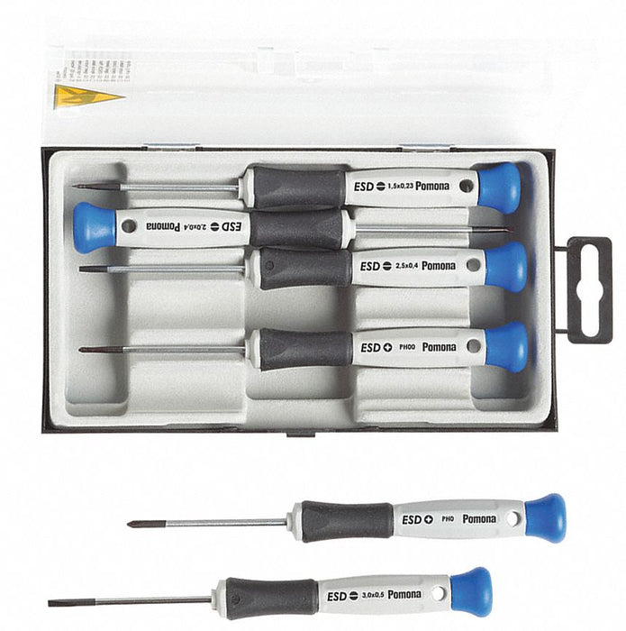 ESD Screwdriver Set 6 pcs.