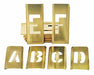 StencilSet CombinationSet Brass 45pcs