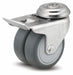 Bolt-Hole Caster 3 dia Swivel Rubber
