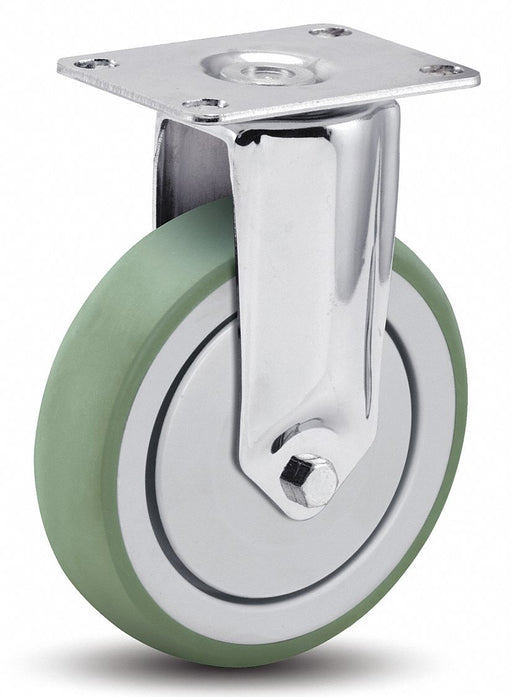 Plate Caster Swivel 3 Wheel Dia