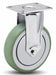 Plate Caster Rigid 6 Wheel Dia