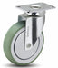 Plate Caster Swivel 5 Wheel Dia