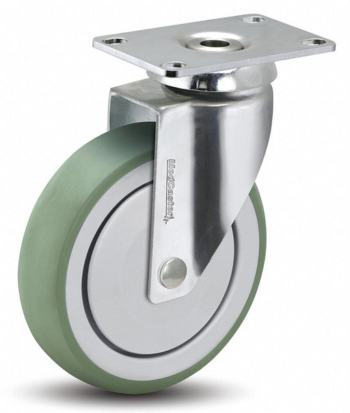 Plate Caster Swivel 4 Wheel Dia