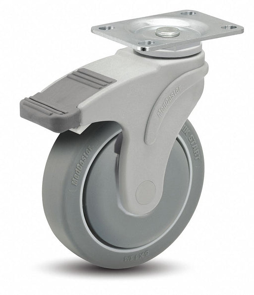Plate Caster Swivel 4 Wheel Dia