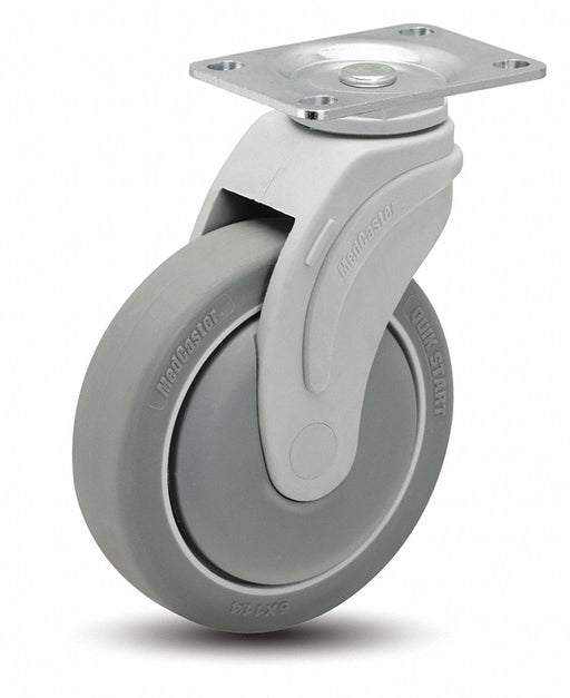 Plate Caster Swivel 5 Wheel Dia