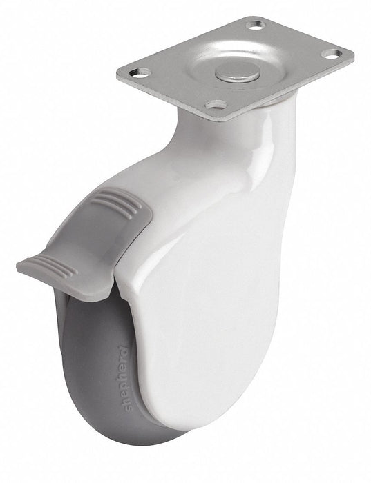 Plate Caster Swivel 4 Wheel Dia