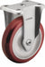 Plate Caster Rigid Polyurethane 6 3/16 H