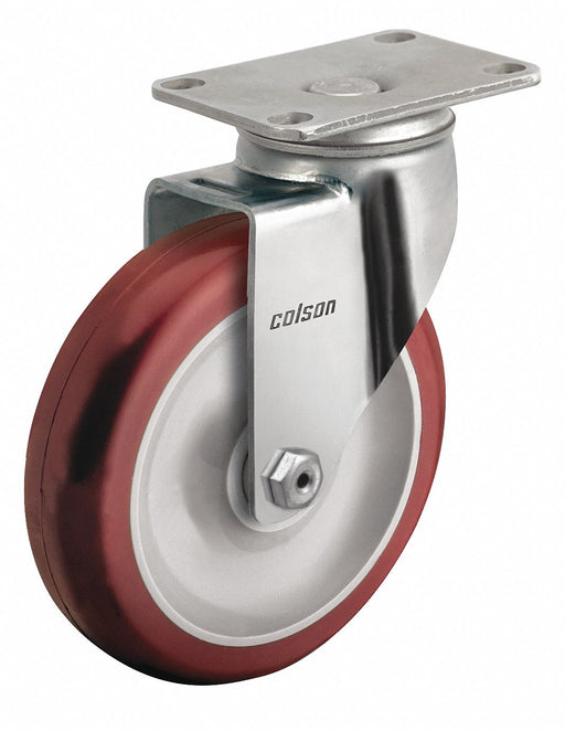 PlateCaster Swivl Polyurethane 4 11/16 H