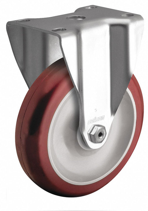 Plate Caster Swivel Polyolefin 6 3/16 H