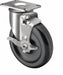 Plate Caster Swivel Polyolefin 4 11/16 H