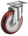 Plate Caster Swivel Polyurethane 4 1/8 H
