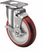 PlateCaster Swivel Polyurethane 6 3/16 H