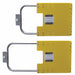 Single-Door 23 3/4 in Yellow