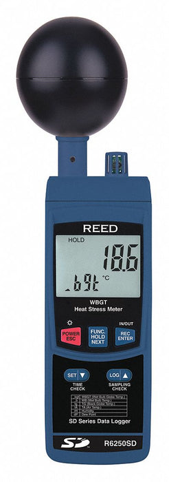Heat Stress Monitor LCD 6 AA Battery