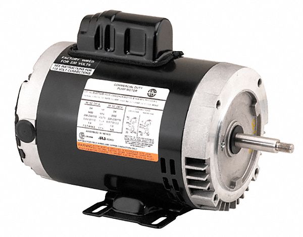 Motor 3 HP 56J Frame Single Phase