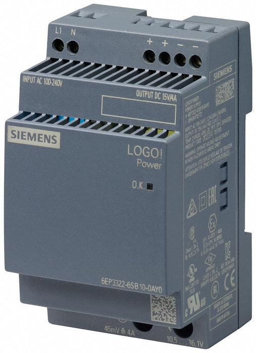 LOGOPOWER 15 V / 4 A Stabilized power s