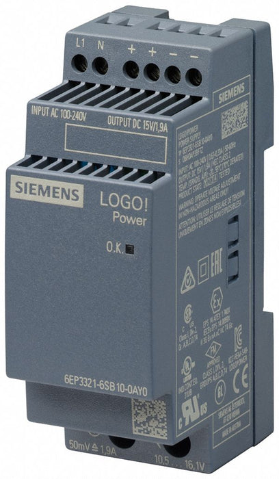 LOGOPOWER 15 V / 1.9 A Stabilized power