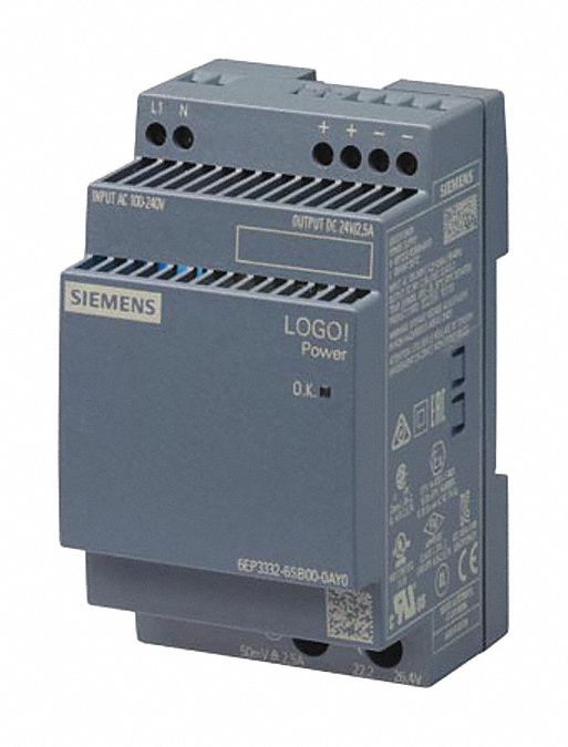 LOGOPOWER 24 V / 2.5 A Stabilized power