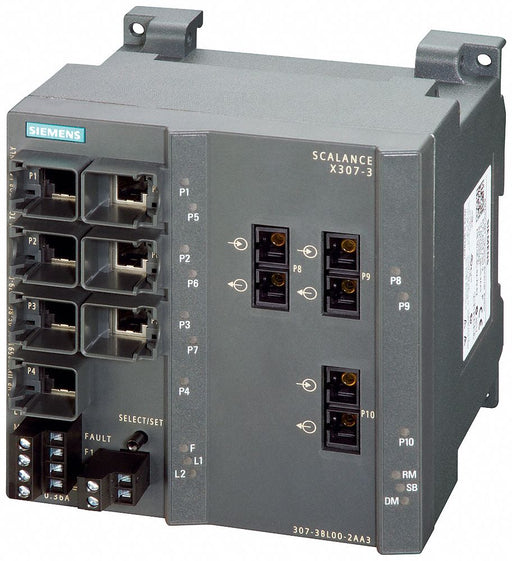 SCALANCE X307-3 managed plus IE switch 