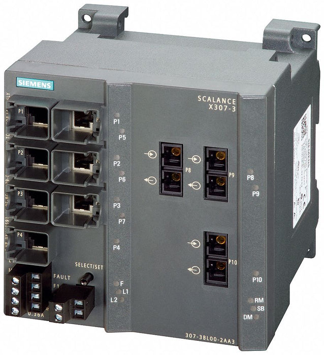 SCALANCE X307-3 managed plus IE switch 