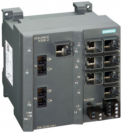SCALANCE X308-2 managed plus IE switch 