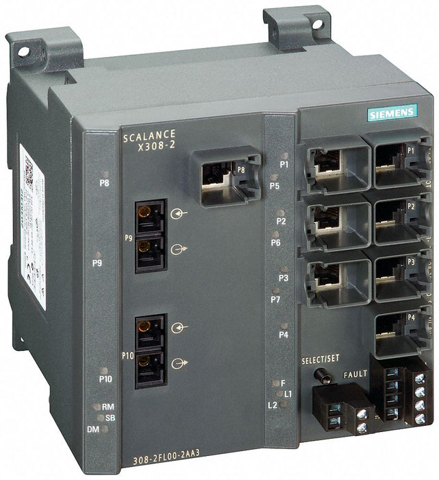 SCALANCE X308-2 managed plus IE switch 