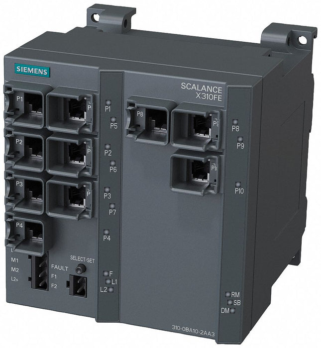 SCALANCE X310FE managed plus IE switch 