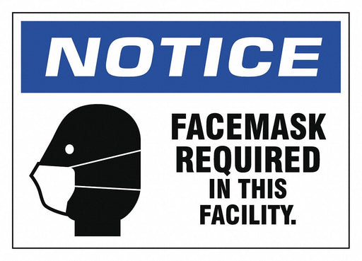 Adhesive Safety Sign