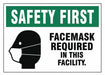 Adhesive Safety Sign