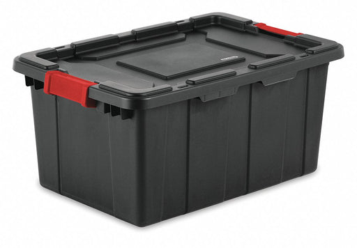StorageTote 25.75inL 17.25inW Black