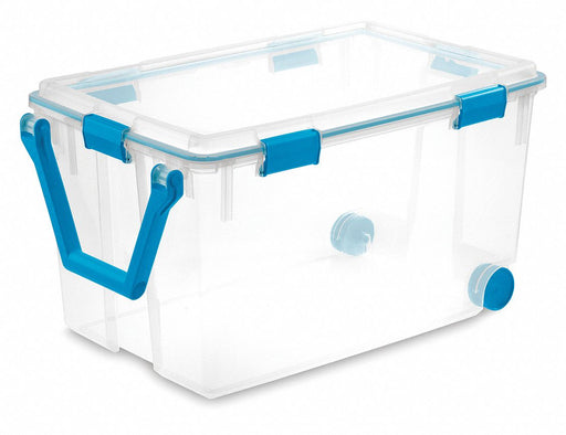 StorageTote 30.25inL 19.625inW ClearBody