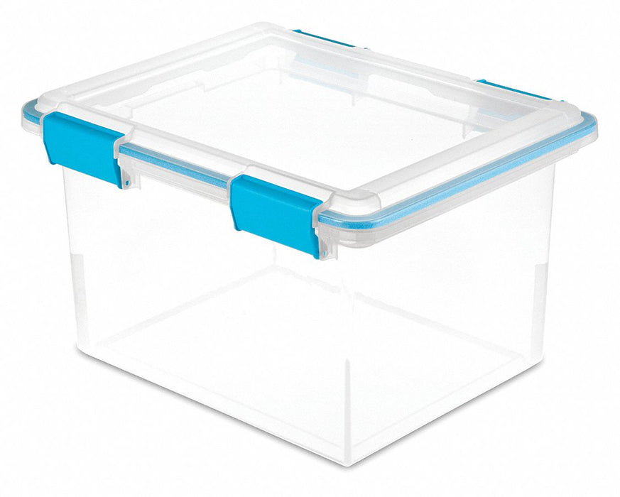 Storage Tote Clear Polypropylene