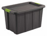 Storage Tote Gray Polyethylene