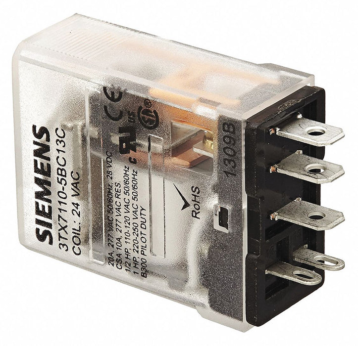 Plug-In Relay 24V AC 15 A 5 Pins
