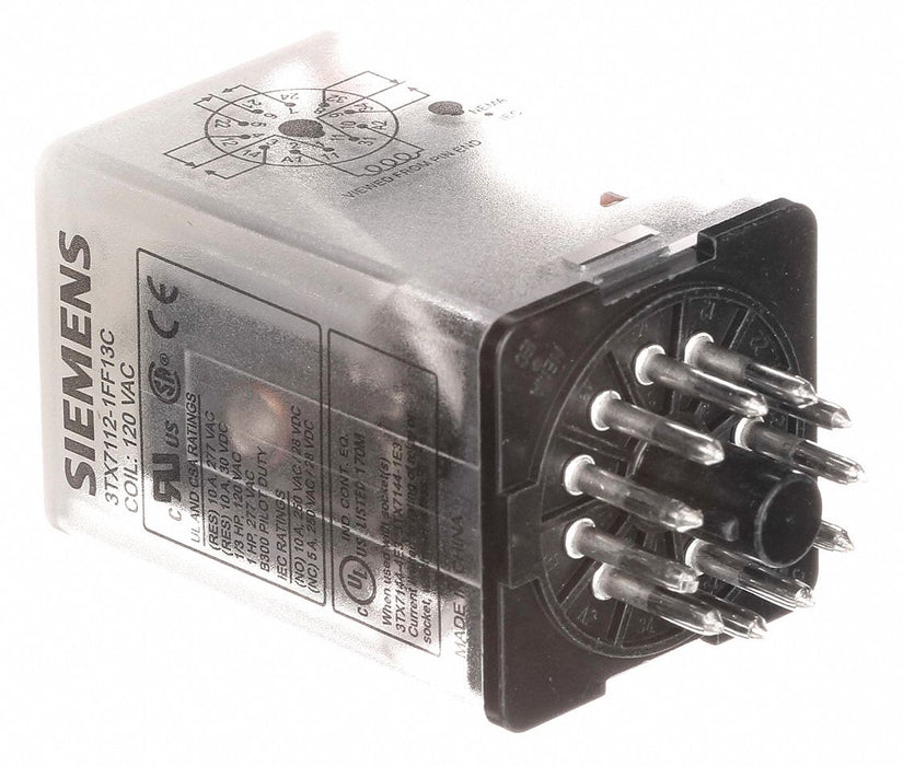 Plug-In Relay 24V AC 10 A 8 Pins