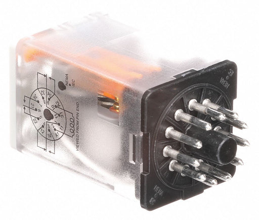Plug-In Relay 120V AC 10 A 11 Pins