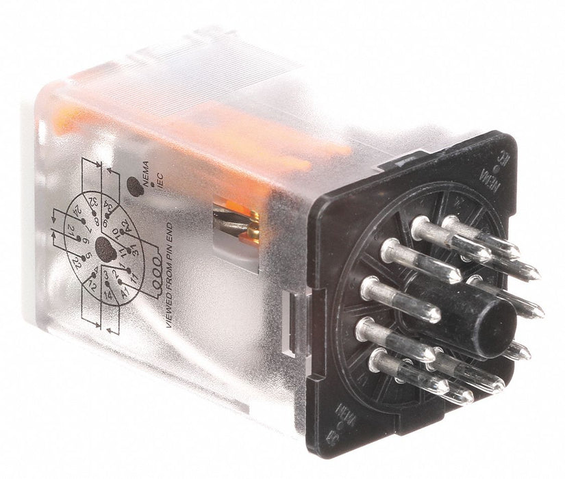 Plug-In Relay 120V AC 10 A 11 Pins
