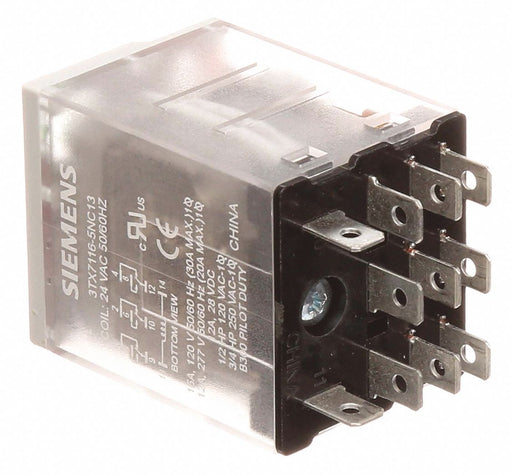 Plug-In Relay 24V AC 15 A 11 Pins