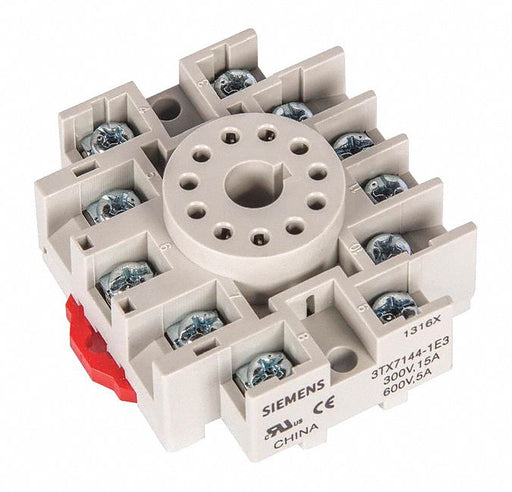Relay Socket Screw Clamp 11 Pins