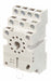 Relay Socket Screw Clamp White