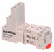 Relay Socket Screw Clamp White