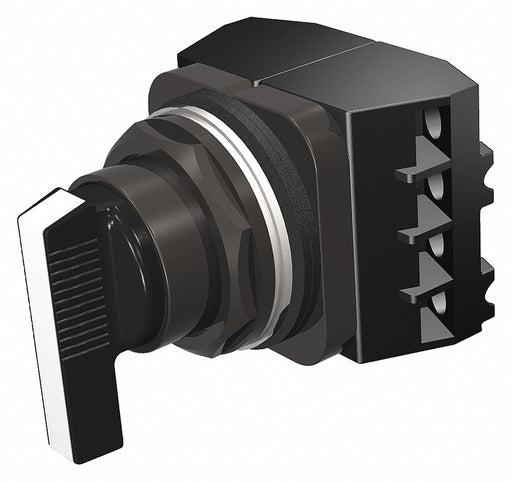 SelectorSwitch Non-Illum 3Pos 30mm Black