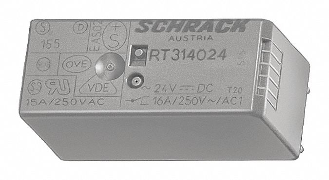 Plug-In Relay 230V AC 16 A  Pins