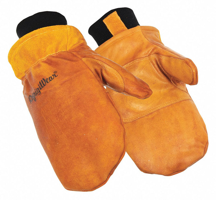 Leather Gloves Tan L PR