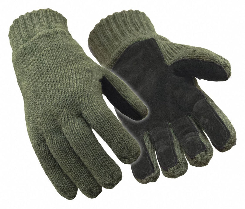 Knit Gloves L Green PR